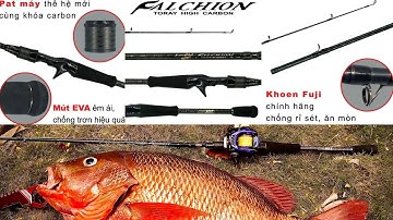 CẦN CÂU LURE FALCHION CẦN CARBON KHOEN FUJI ĐẦU PU CHỐNG XOẮN GIÁ SIÊU RẺ CHỈ TỪ 700K ✅