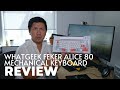 Whatgeek Feker Alice 80 Ergonomic Mechanical Keyboard Unboxing &amp; Review