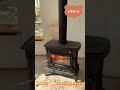 CRB10 Indoor Cast Iron Wood Burning Stove | High Efficiency Home Heating Solution #castironstove