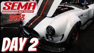 SEMA SHOW Day 2 SOME OF THE BEST BUILDS | Ring Brothers, Scott McLaughlin, Backdraft Racing AND MORE