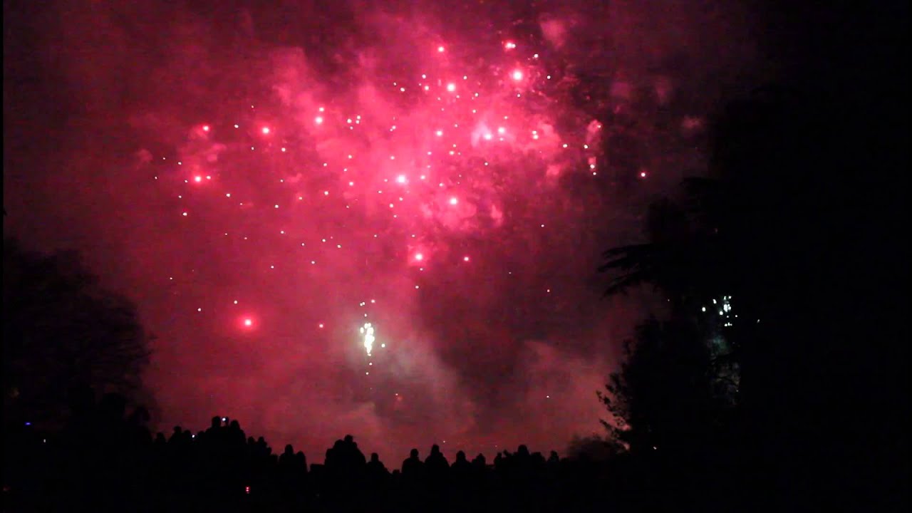 Fireworks Queens Park Crewe 2012 YouTube