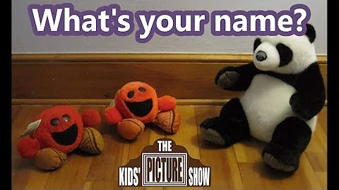What's Your Name? feat. Biggy & Little - The Kids' Picture Show (Fun & Educational Learning Video)