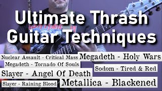 Ultimate THRASH Guitar Technique Lesson