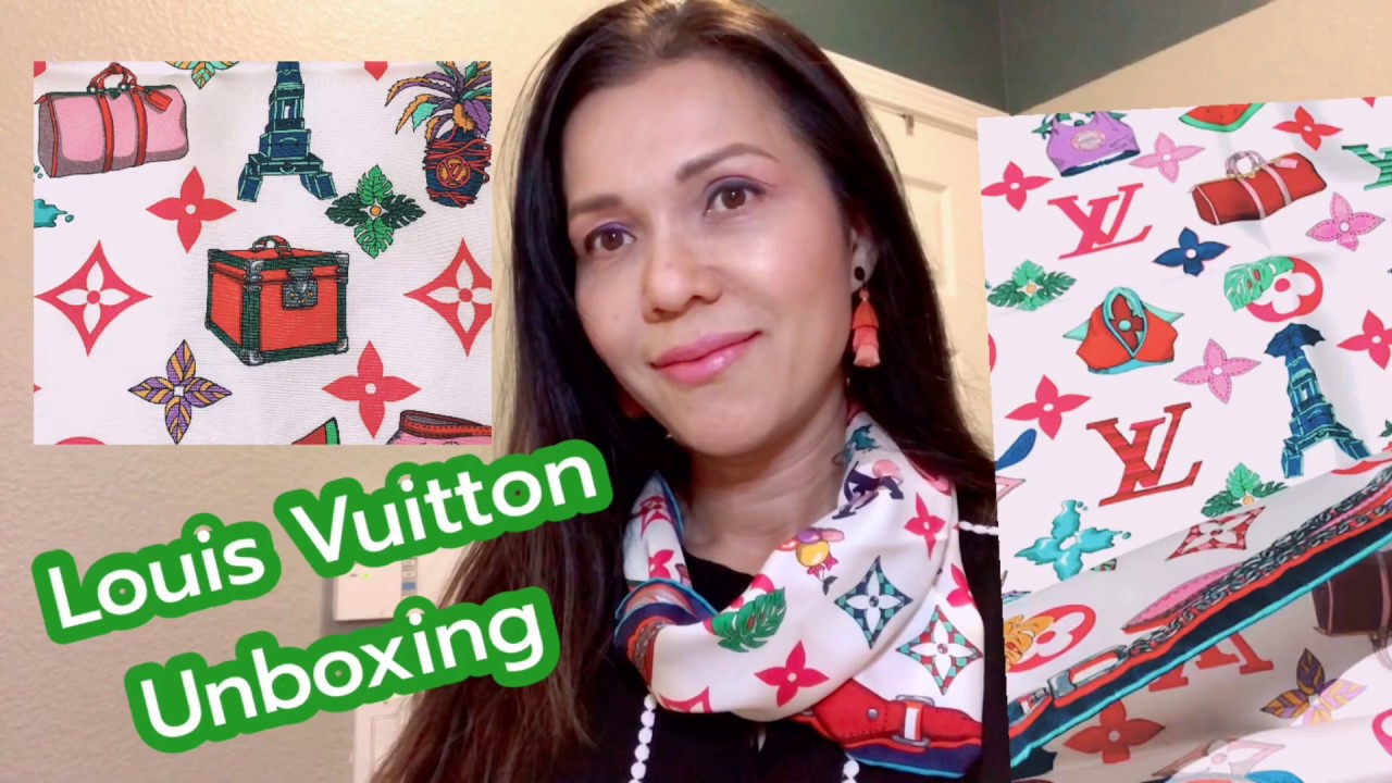 Rising Confidential Square 70 Louis Vuitton M76145 Unboxing 