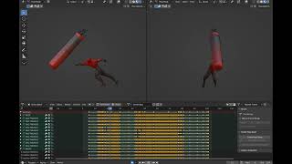 Combo Animation blocking (WIP)
