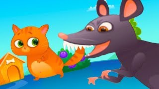 КОТЕНОК БУБУ Мультик игра про котика и крыса Злая страшная мышь бегает за котиком Бубу #AlexanderSan КОТЕНОК БУБУ Мультик игра про котика и крыса Злая страшная мышь бегает за котиком Бубу #AlexanderSan