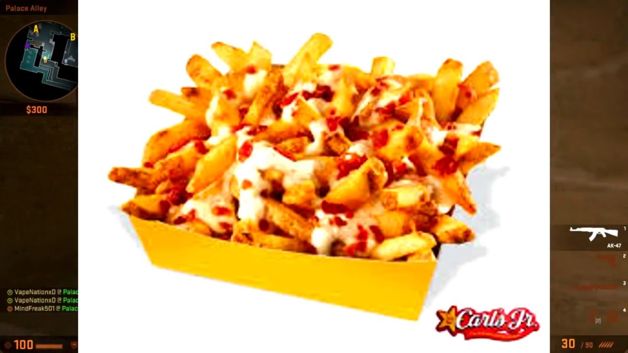 Story Time! Carl's Jr Bacon Cheddar Cheese Fries YouTube