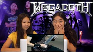 Two Girls React to Megadeth [HD] Hangar 18 Live 2008