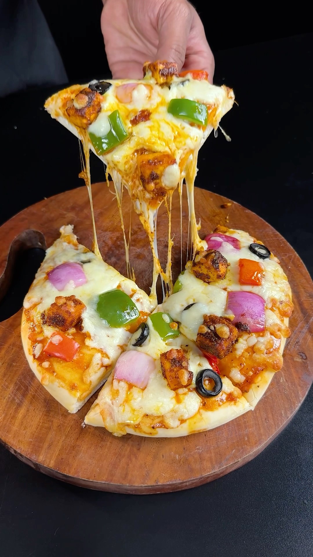 Paneer pizza ? #shorts