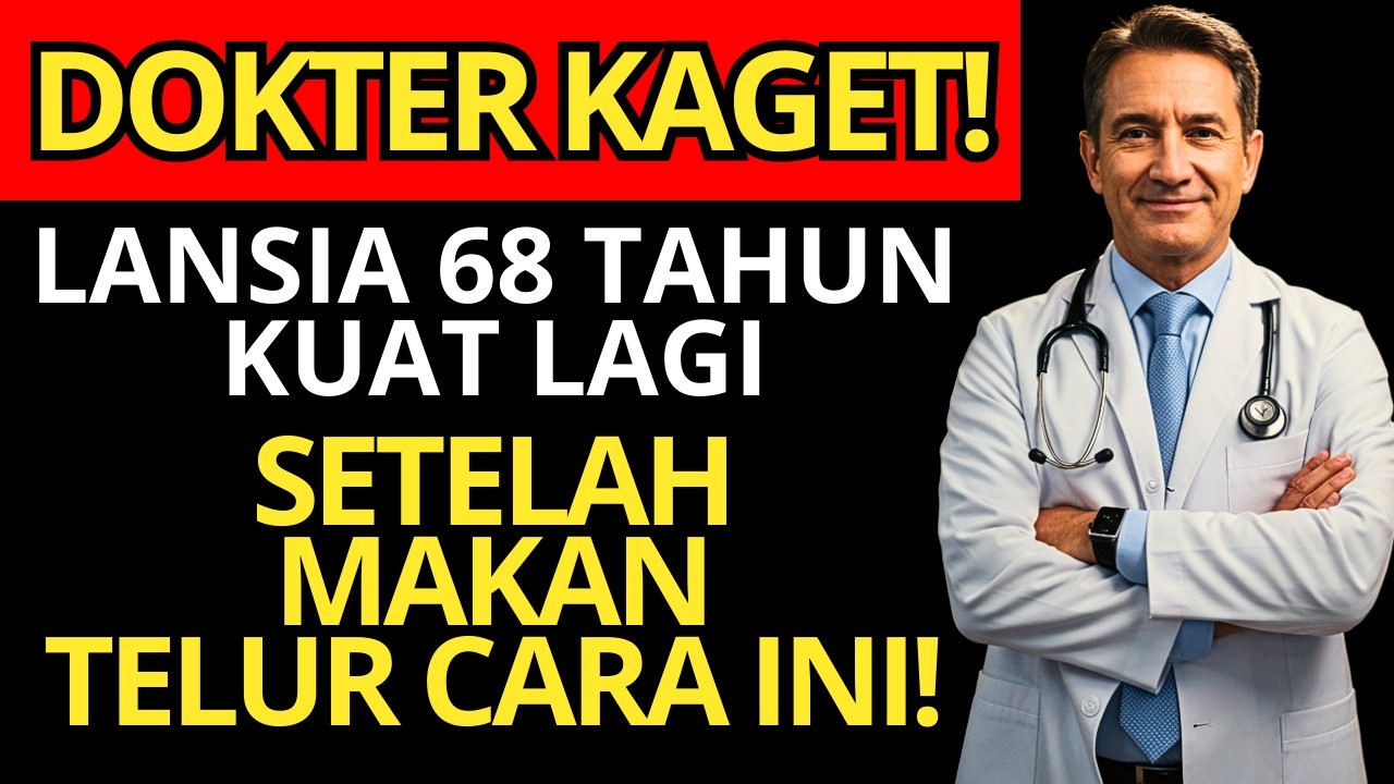 Rahasia Dokter Terungkap! Cara Makan Telur yang Benar Hilangkan Kram & Bikin Tidur Pulas