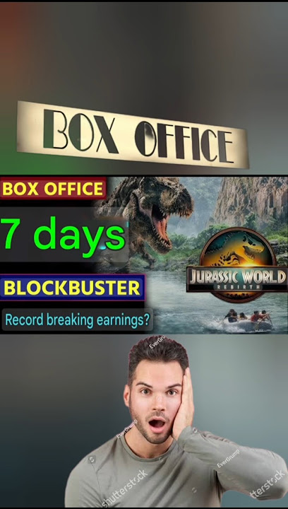 Jurassic World Rebirth Box Office Collection Day 7: #shorts #greenscreen