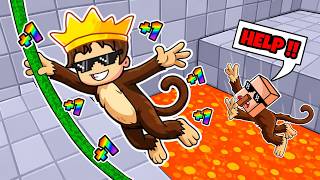 ALPHA AND TIKAWAR BECAME MONKEYS IN ROBLOX!!!