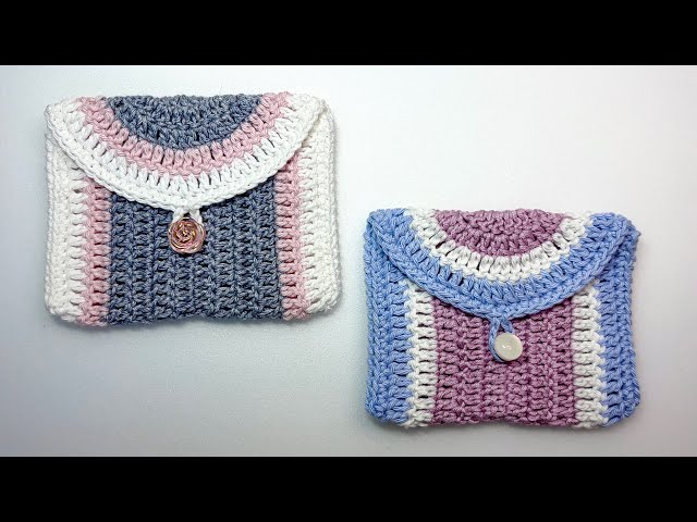 Crochet for Beginners: How to Crochet a Super Easy Card Case - YouTube