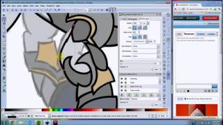 Vectoring Derpy in Armor