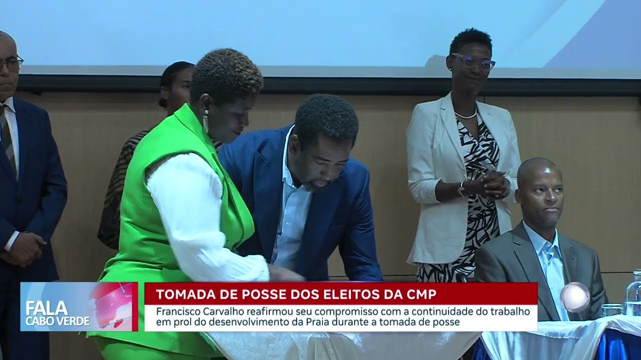 Tomada de posse dos eleitos da Câmara Municipal da Praia | Fala CV