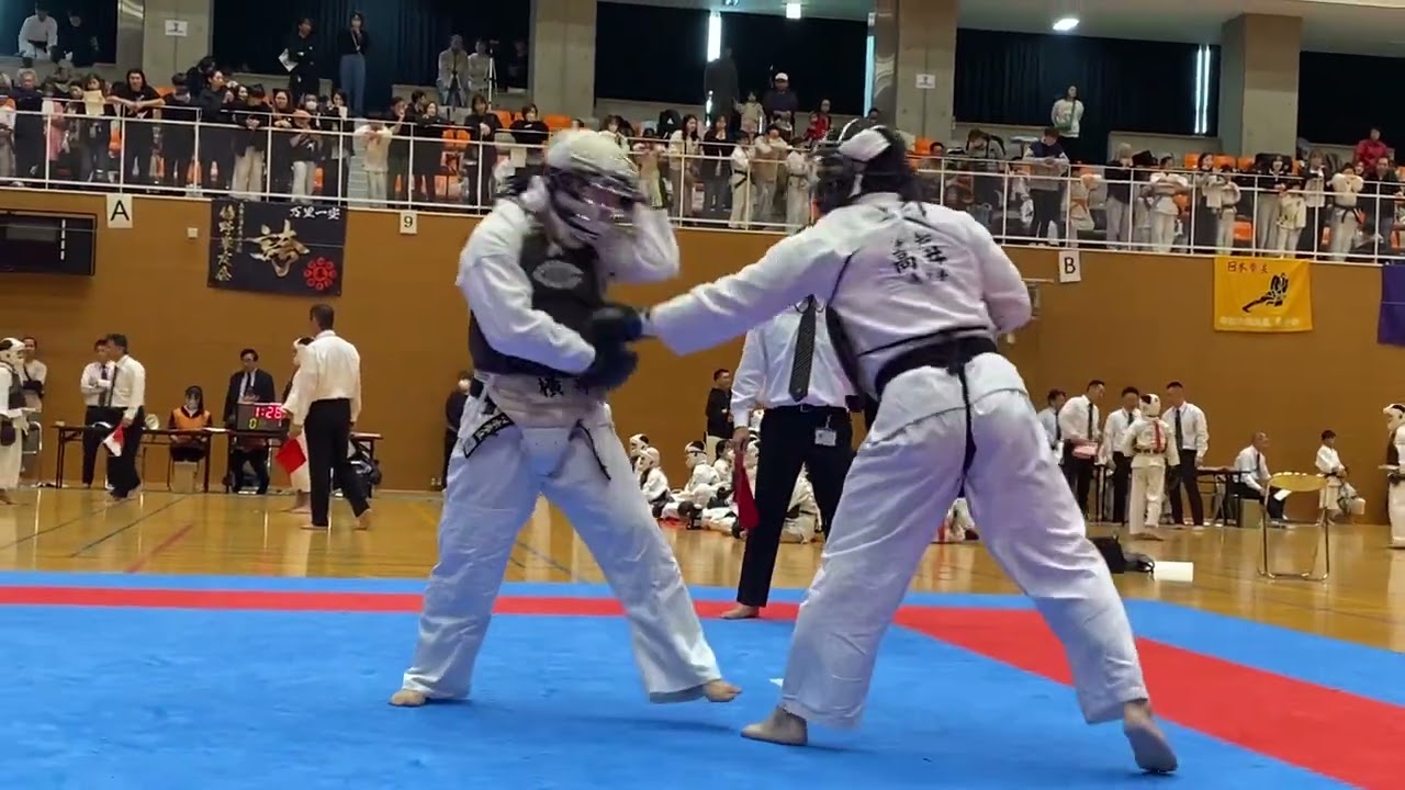 2024_日本拳法中部総合大会(男子1部 無差別級) 準決勝② 横井竜太選手vs高井宗選手