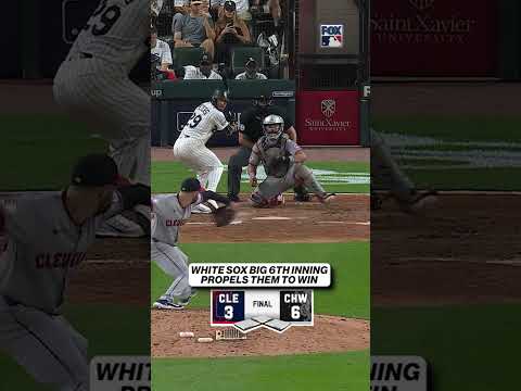 White Sox win thanks to a huge sixth inning πͺ #mlb #baseball #whitesox