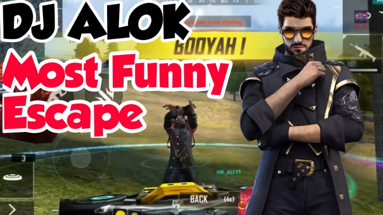 DJ ALOK Most Funny Escape [Free Fire] - DJ Alok Gameplay GamerShot
