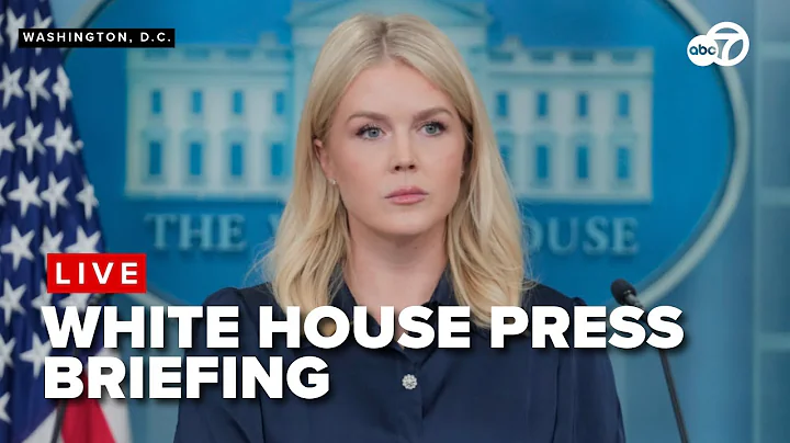 LIVE: White House Press Secretary holds briefing after US seizes oil tanker near Venezuela