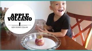 APPLE VOLCANO! | SCIENCE WITH KIDS