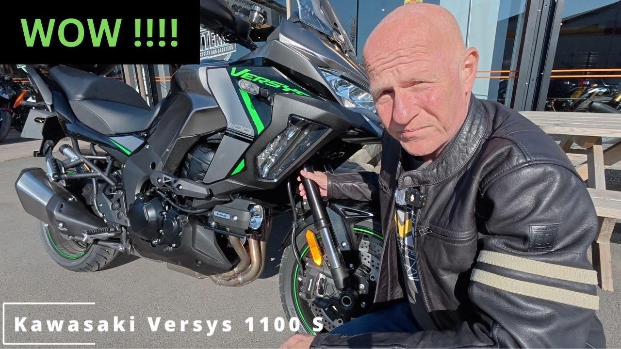 WOW!!! KAWASAKI VERSYS 1100 S What a machine. Perfect touring in ultimate comfort for great price