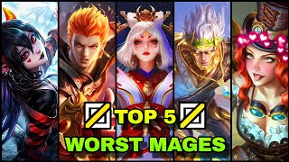 Top 5 Worst Mages To Play In Mobile Legends Meta Tier List Breakdown - Darksystem