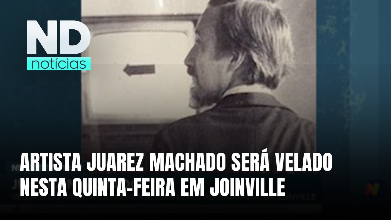 Teatro Juarez Machado recebe velório do artista nesta quinta-feira em Joinville