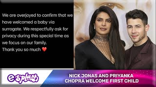 (VIDEO) Priyanka Chopra, Nick Jonas Welcome Their First Child!