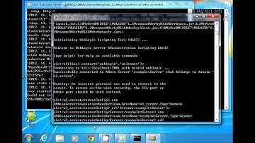 Chapter3 Accessing MBeans Through WLST