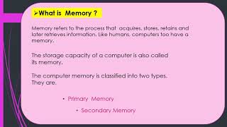 GRADE 5 ICT DATA STORAGE DEVICES  PART 01