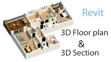 3D Plans and Sections in Revit
