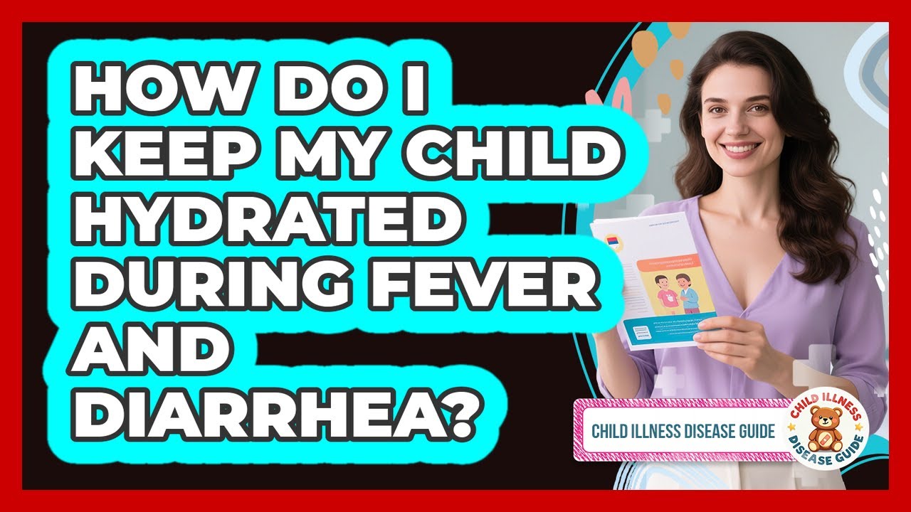 How Do I Keep My Child Hydrated During Fever And Diarrhea? - Child Illness Disease Guide