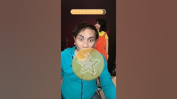 Squid game dalgona candy challenge #shorts #squidgame #dalgonacandy #squidgamechallenge