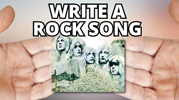 How To Write Your First Rock Song