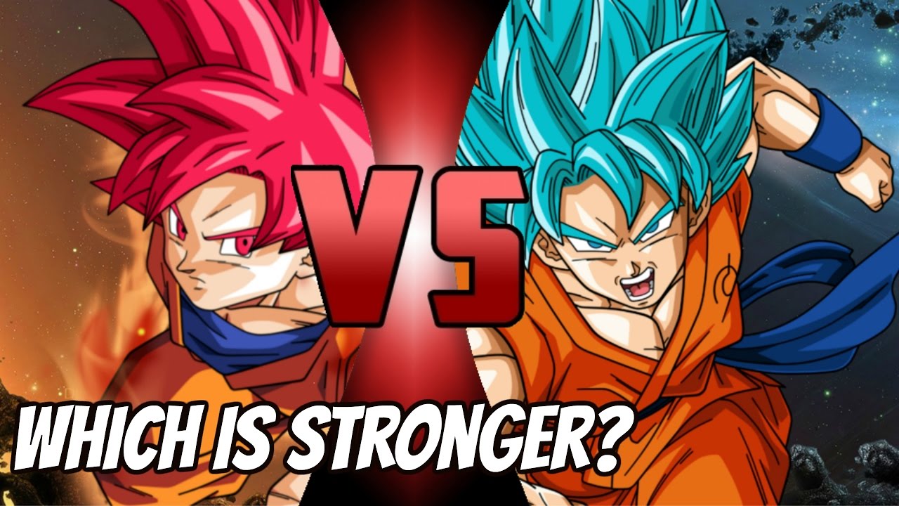 Super Saiyan God Vs Super Saiyan Blue - Youtube