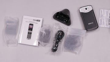 Unboxing Maxcom GSM Phone Comfort MM831BB