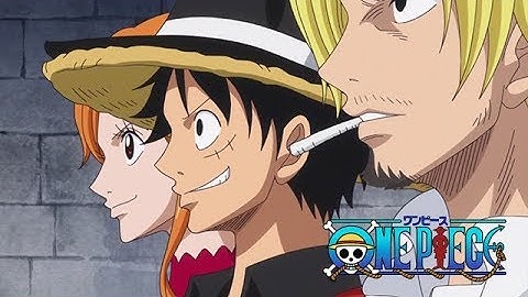 ONE PIECE　第827話予告「密会！ルフィVSファイアタンク海賊団」