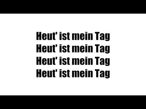 Blümchen - Heut' Ist Mein Tag - Lyrics