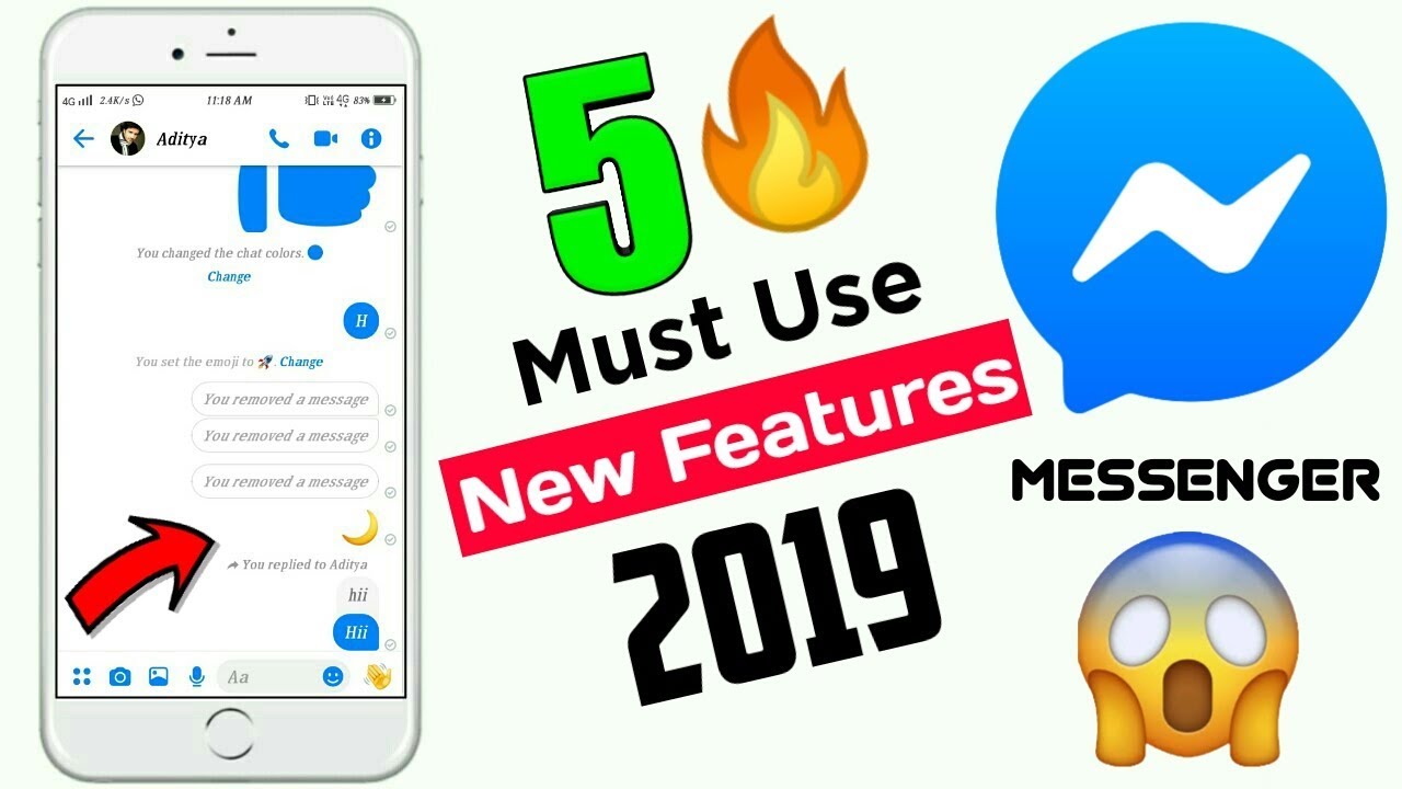 Top 5 New Features of Messenger 2019 | 5 Useful Messenger Features 2019 ...
