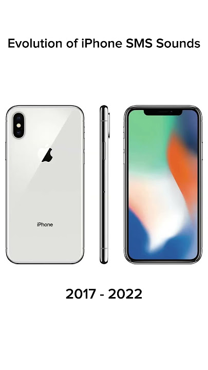 Evolution of iPhone SMS Sounds