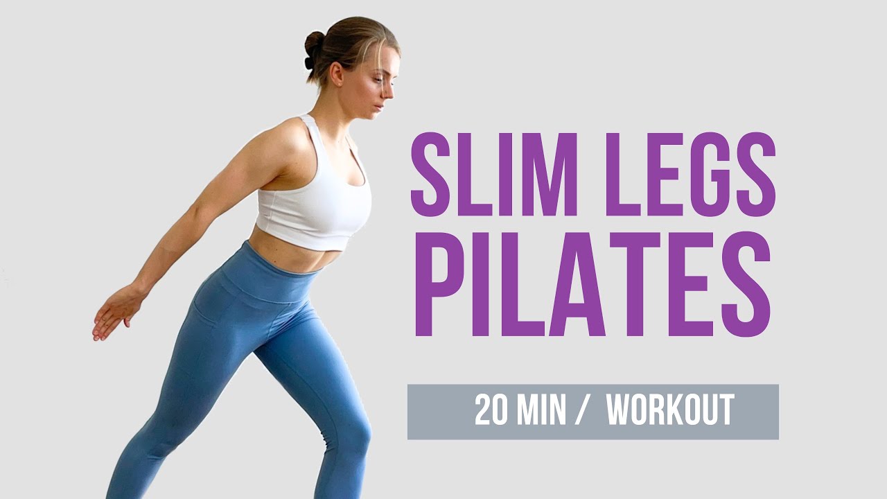 20 min - SLIM LEGS WORKOUT PILATES AT HOME - No Equipment - YouTube