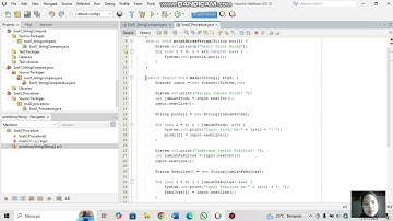 TUGAS 3 JAVA string dan prosedur pada pemrograman java