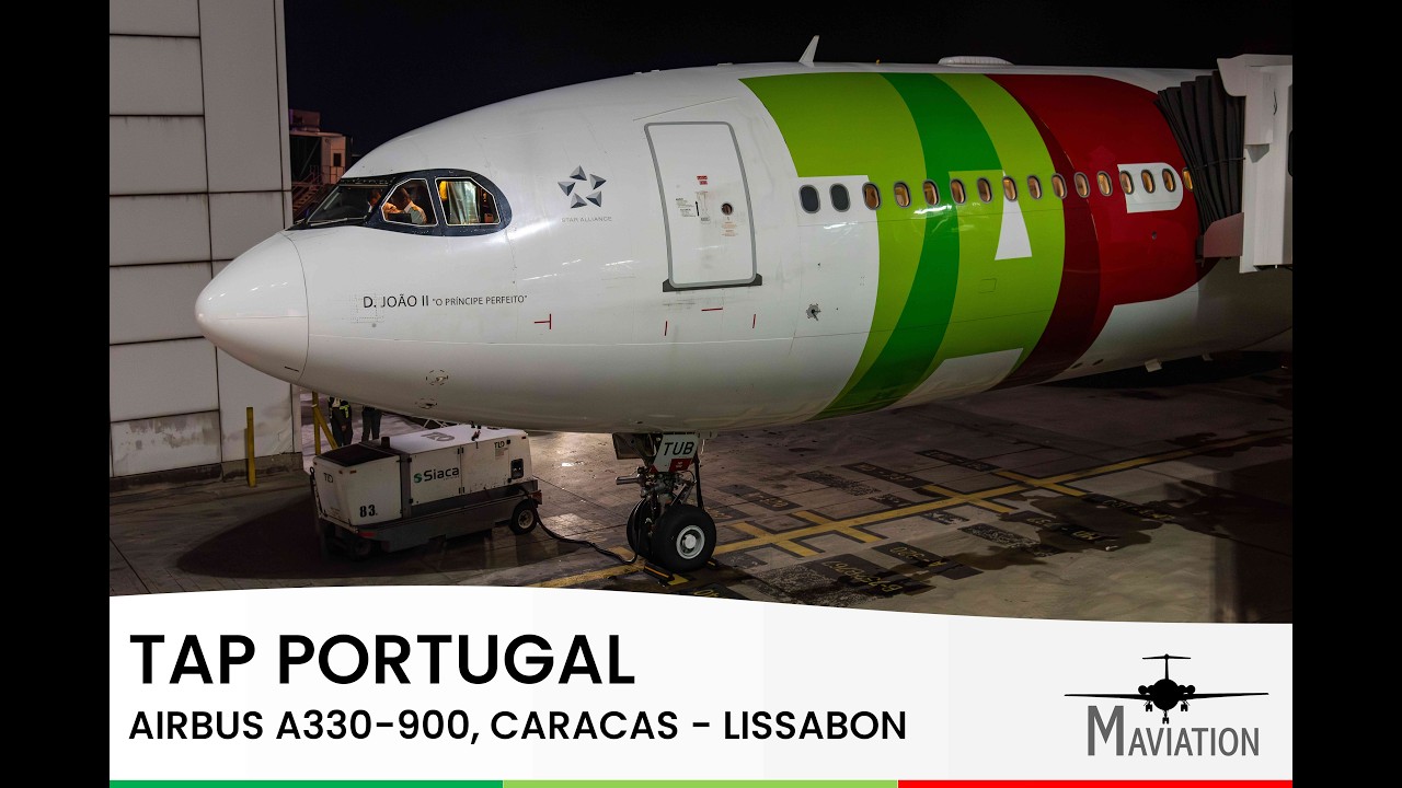 FLYING IN VENEZUELA: BUSINESS CLASS TAP Portugal, Airbus A330-900neo, Caracas (CCS) - Lisboa (LIS)