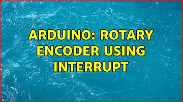 Arduino: Rotary encoder using interrupt