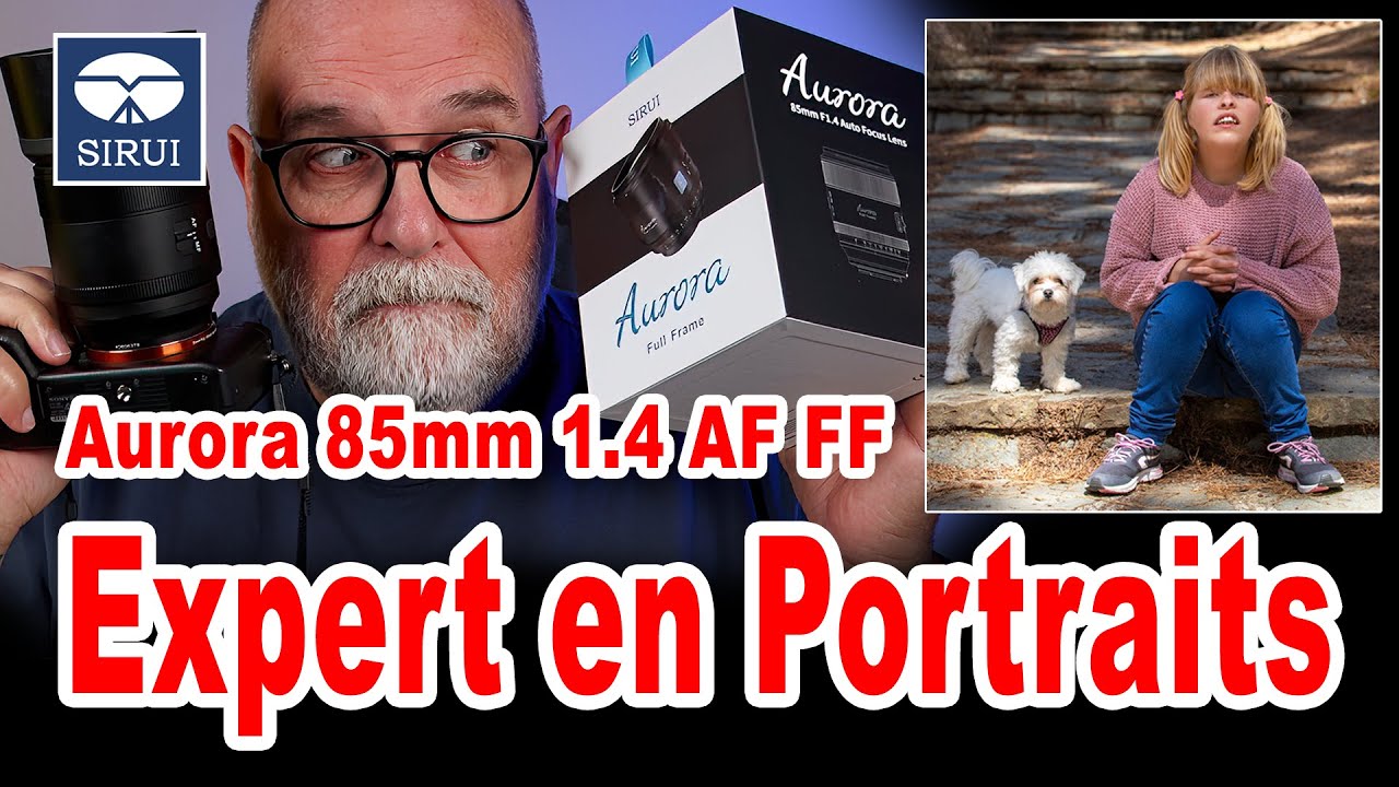 SIRUI Aurora 85mm F1.4 Objectif Autofocus pour Monture E