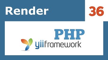 Yii Framework PHP - 36: Render y render partcial