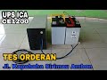 TES ORDERAN Sirimau Ambon UPS ICA CE1200 MODIF