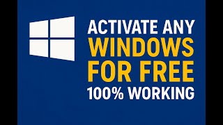 Activate Windows Free—No Key, No Downloads, No Scripts!