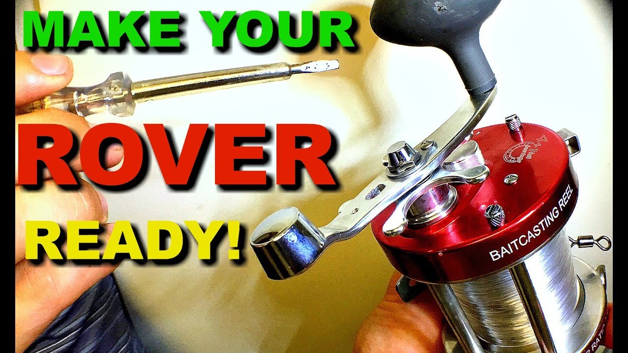 How to make your KastKing Rover Round Baitcast Reel BIG GAME ready