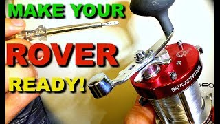 How to make your KastKing Rover Round Baitcast Reel BIG GAME ready! - customize your KastKing reel -